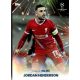 2021 Topps Football Festival by Steve Aoki UEFA Champions League Flare #JH Jordan Henderson