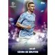 2021 Topps Football Festival by Steve Aoki UEFA Champions League Spotlight #KDB Kevin De Bruyne