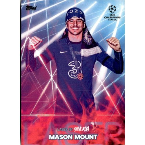 2021 Topps Football Festival by Steve Aoki UEFA Champions League Laser #MM Mason Mount