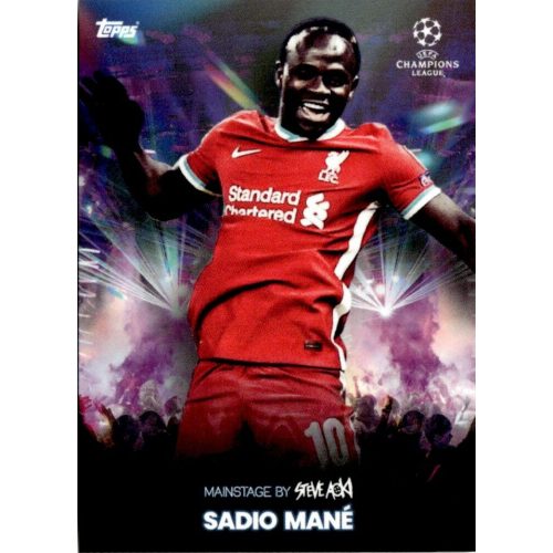 2021 Topps Football Festival by Steve Aoki UEFA Champions League Main Stage #SM Sadio Mane