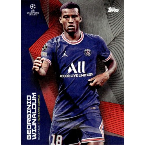 2021 Topps UEFA Champions League Summer Signings  #GW Georginio Wijnaldum