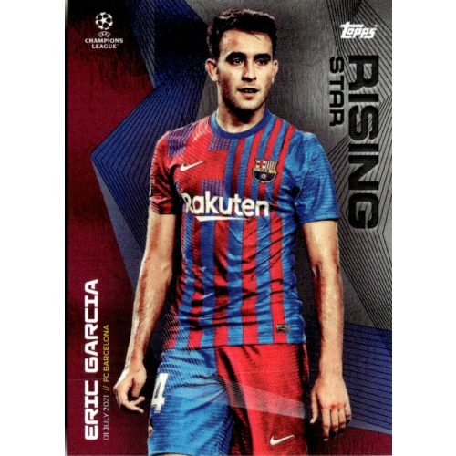 2021 Topps UEFA Champions League Summer Signings Rising Star #EG Eric García