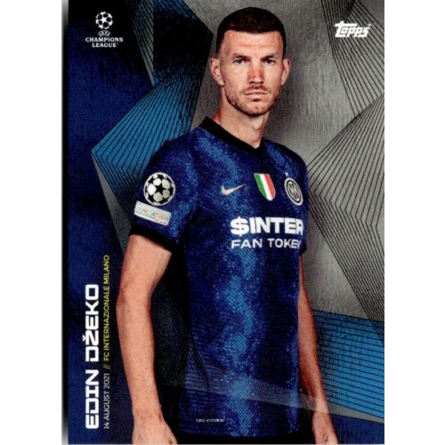 2021 Topps UEFA Champions League Summer Signings  #ED Edin Dzeko