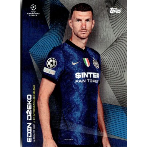 2021 Topps UEFA Champions League Summer Signings  #ED Edin Dzeko