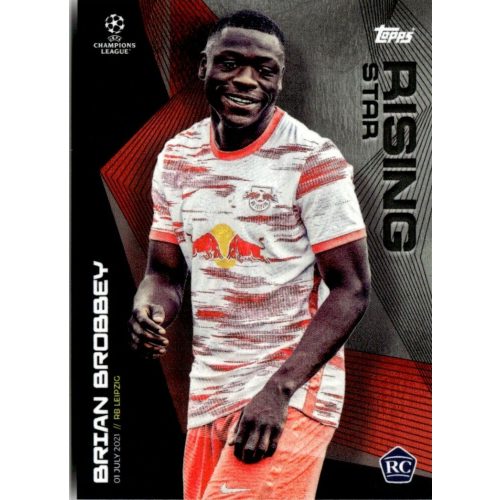 2021 Topps UEFA Champions League Summer Signings Rising Star #BB Brian Brobbey