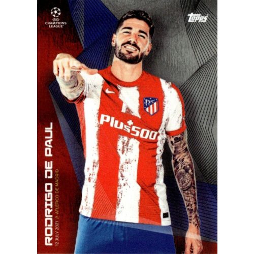 2021 Topps UEFA Champions League Summer Signings  #RDP Rodrigo De Paul