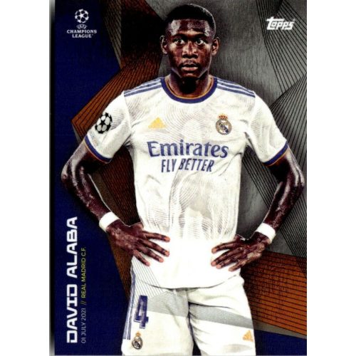 2021 Topps UEFA Champions League Summer Signings  #DA David Alaba