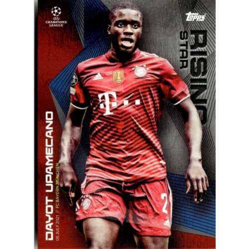 2021 Topps UEFA Champions League Summer Signings Rising Star #DU Dayot Upamecano