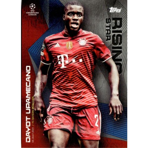 2021 Topps UEFA Champions League Summer Signings Rising Star #DU Dayot Upamecano