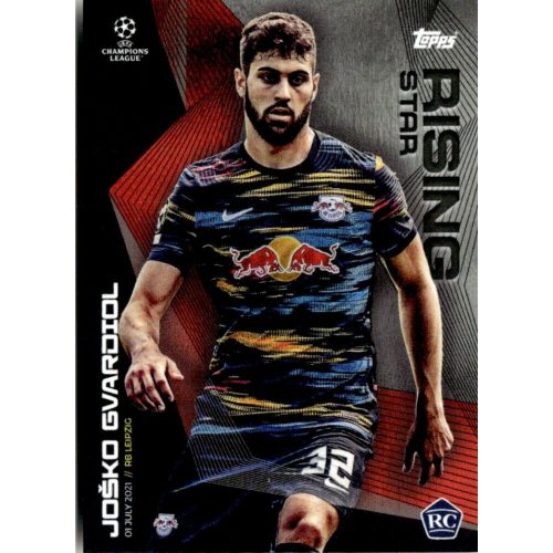 2021 Topps UEFA Champions League Summer Signings Rising Star #JG Josko Gvardiol