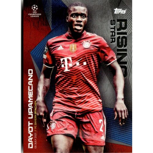 2021 Topps UEFA Champions League Summer Signings Rising Star #DU Dayot Upamecano