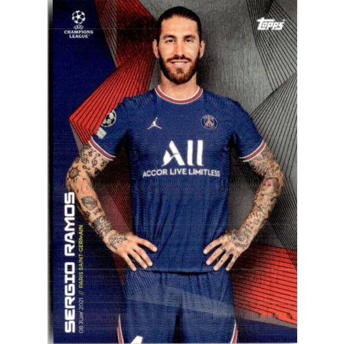 2021 Topps UEFA Champions League Summer Signings  #SR Sergio Ramos