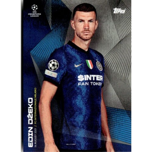 2021 Topps UEFA Champions League Summer Signings  #ED Edin Dzeko