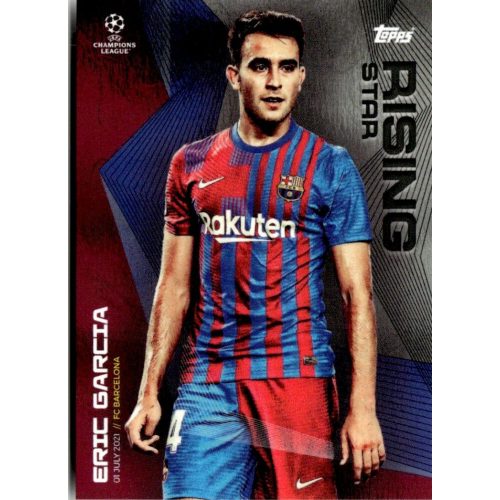 2021 Topps UEFA Champions League Summer Signings Rising Star #EG Eric Garcia