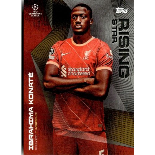 2021 Topps UEFA Champions League Summer Signings Rising Star #IK Ibrahima Konate