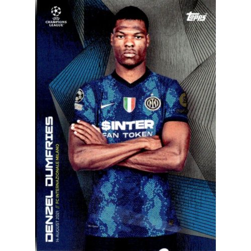 2021 Topps UEFA Champions League Summer Signings  #DD Denzel Dumfries