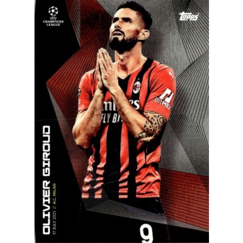 2021 Topps UEFA Champions League Summer Signings  #OG Olivier Giroud