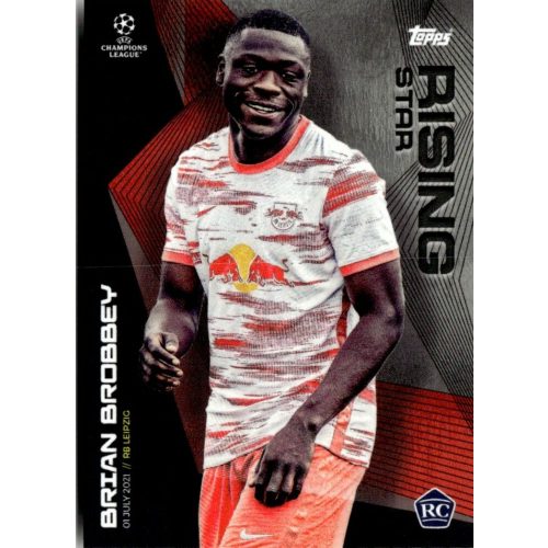 2021 Topps UEFA Champions League Summer Signings Rising Star #BB Brian Brobbey