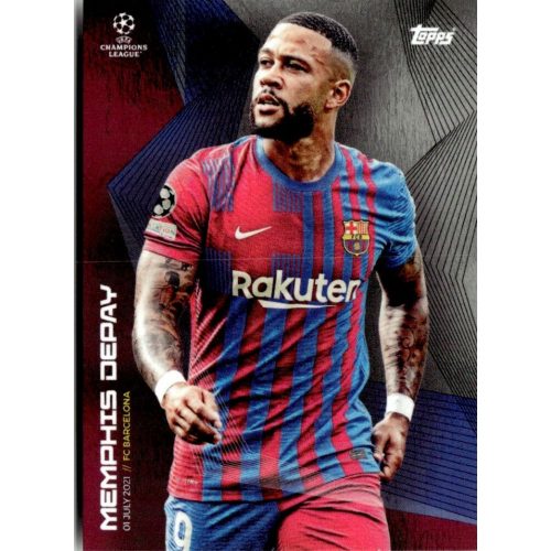 2021 Topps UEFA Champions League Summer Signings  #MD Memphis Depay