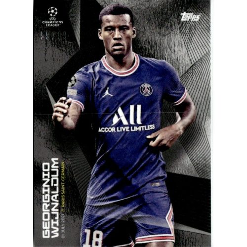 2021 Topps UEFA Champions League Summer Signings Black  #GW Georginio Wijnaldum 59/99