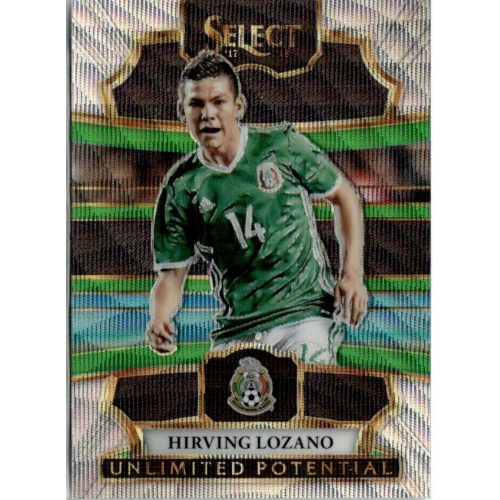 2017-18 Panini Select Unlimited Potential #UP-5 Hirving Lozano