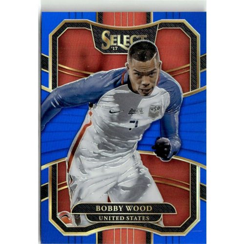 2017-18 Panini Select Terrace Blue Prizm #17 Bobby Wood 108/299