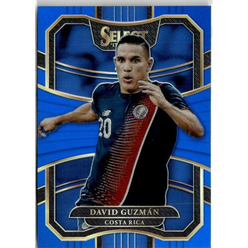 2017-18 Panini Select Terrace Blue Prizm #56 David Guzman 286/299