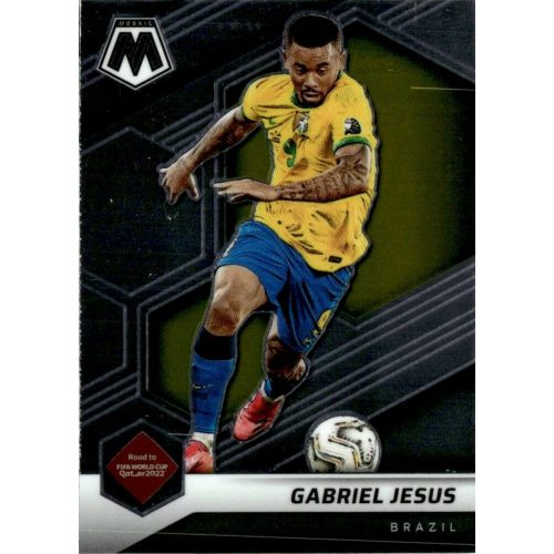 2021-22 Panini Mosaic Road to FIFA World Cup  #160 Gabriel Jesus