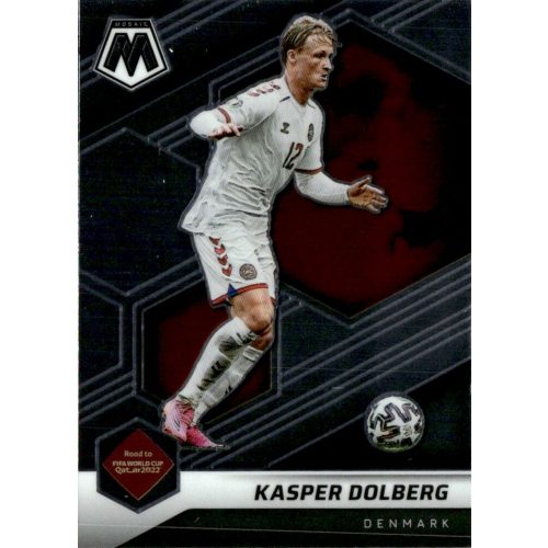 2021-22 Panini Mosaic Road to FIFA World Cup  #156 Kasper Dolberg