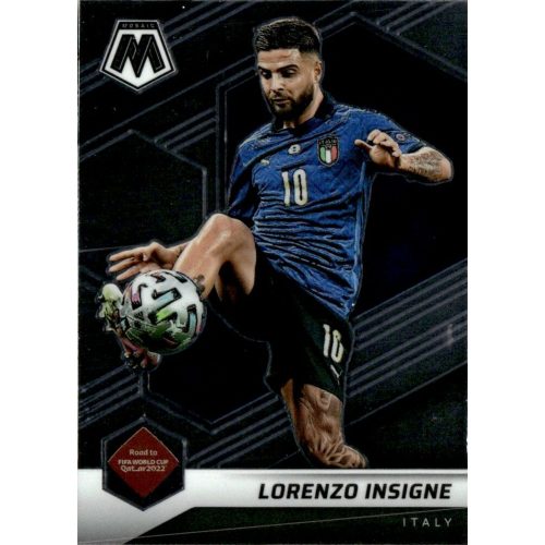 2021-22 Panini Mosaic Road to FIFA World Cup  #27 Lorenzo Insigne