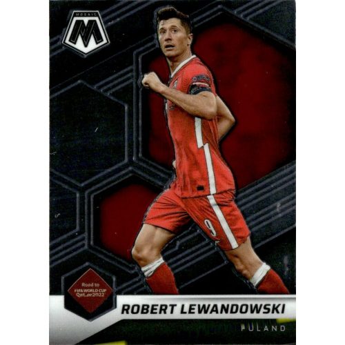 2021-22 Panini Mosaic Road to FIFA World Cup  #51 Robert Lewandowski