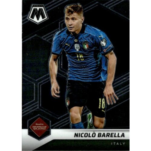 2021-22 Panini Mosaic Road to FIFA World Cup  #30 Nicolo Barella