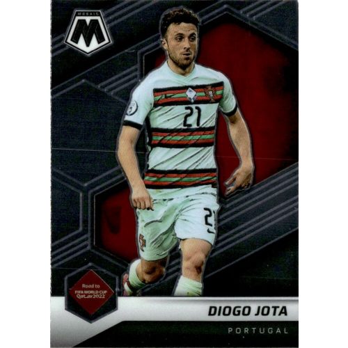 2021-22 Panini Mosaic Road to FIFA World Cup  #113 Diogo Jota