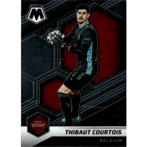 2021-22 Panini Mosaic Road to FIFA World Cup  #188 Thibaut Courtois