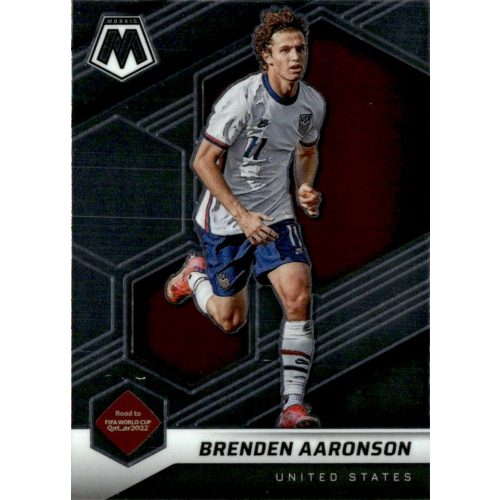 2021-22 Panini Mosaic Road to FIFA World Cup  #102 Brenden Aaronson