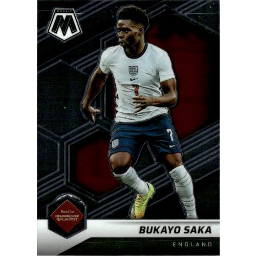 2021-22 Panini Mosaic Road to FIFA World Cup  #40 Bukayo Saka