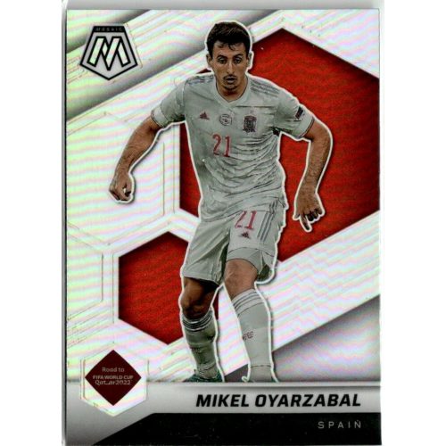 2018-19 Panini Mosaic Road to FIFA World Cup Silver Refractor #127 Mikel Oyarzabal 