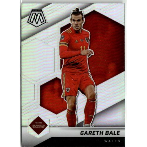 2018-19 Panini Mosaic Road to FIFA World Cup Silver Refractor #82 Gareth Bale 