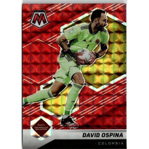 2018-19 Panini Mosaic Road to FIFA World Cup Mosaic Red Refractor #181 David Ospina 