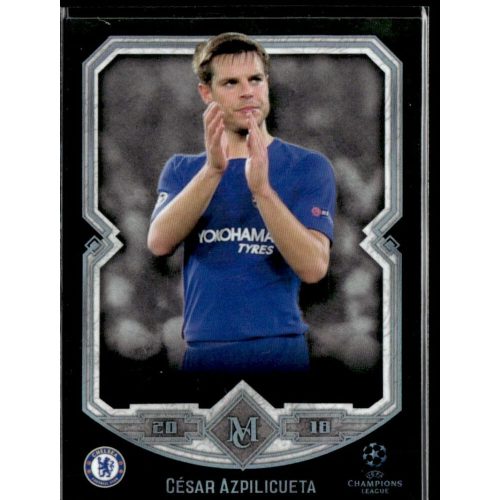 2017-18 Topps Museum Collection UEFA Champions League  #34 Cesar Azpilicueta