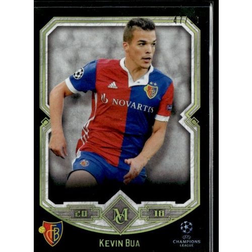 2017-18 Topps Museum Collection UEFA Champions League Gold #47 Kevin Bua 47/50