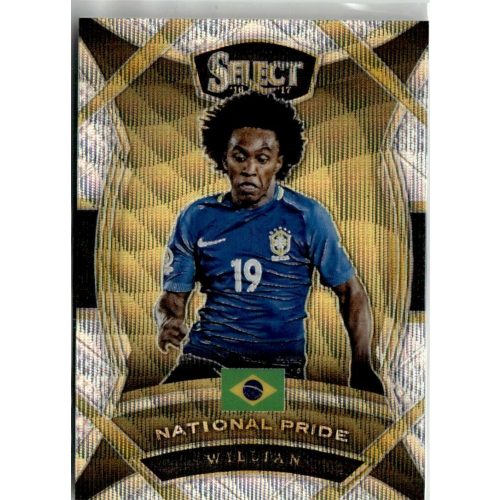 2017-18 Panini Select National Pride  #9 Willian 