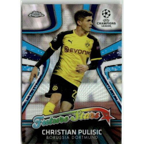 2017-18 Topps UEFA Champions League Chrome Future Stars  #FS-CP Christian Pulisic