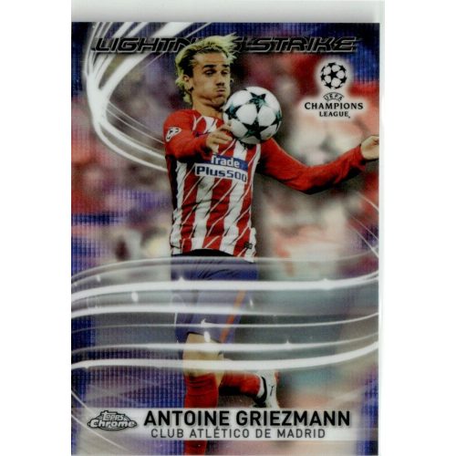 2017-18 Topps Chrome UEFA Champions League Lightning Strike  #LS-AG Antoine Griezmann