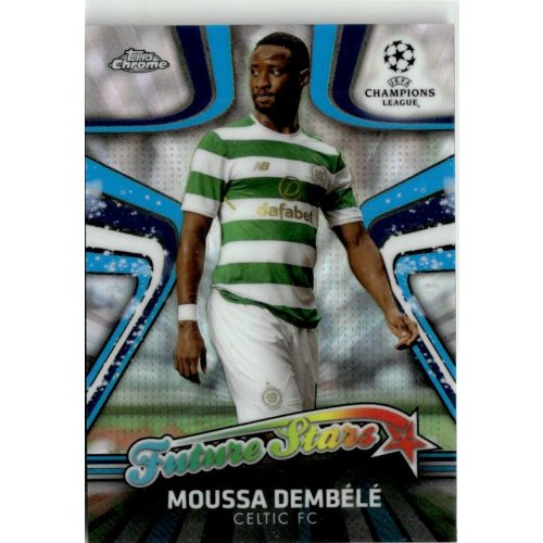 2017-18 Topps Chrome UEFA Champions League Future Stars  #FS-MD Moussa Dembélé