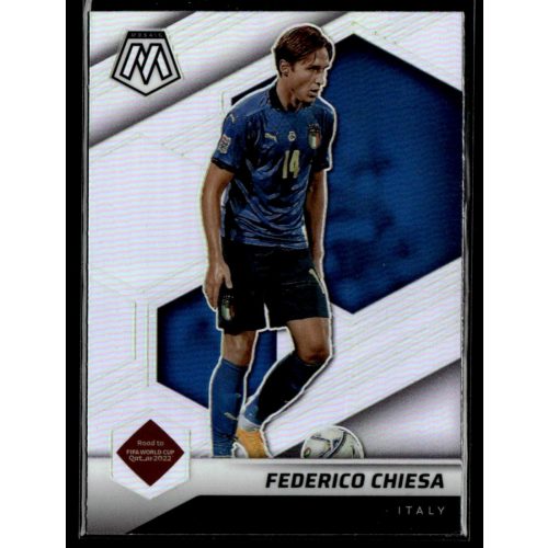 2021 Panini Mosaic Road to FIFA World Cup Refractor #32 Federico Chiesa