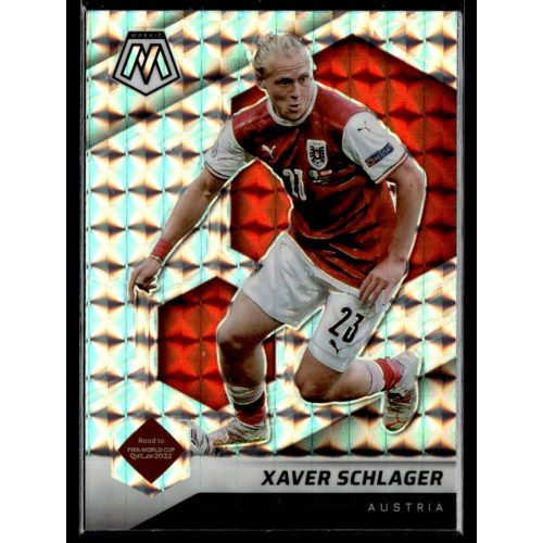 2021 Panini Mosaic Road to FIFA World Cup Mosaic Refractor #131 Xaver Schlager