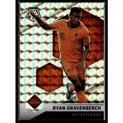 2021 Panini Mosaic Road to FIFA World Cup Mosaic Refractor #174 Ryan Gravenberch