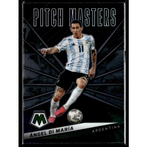 2021 Panini Mosaic Road to FIFA World Cup Pitch Masters  #24 Angel Di Maria