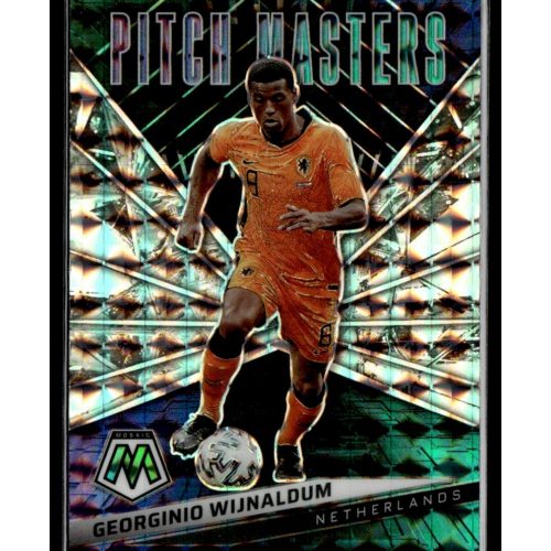 2021 Panini Mosaic Road to FIFA World Cup Pitch Masters Mosaic Refractor #25 Georginio Wijnaldum